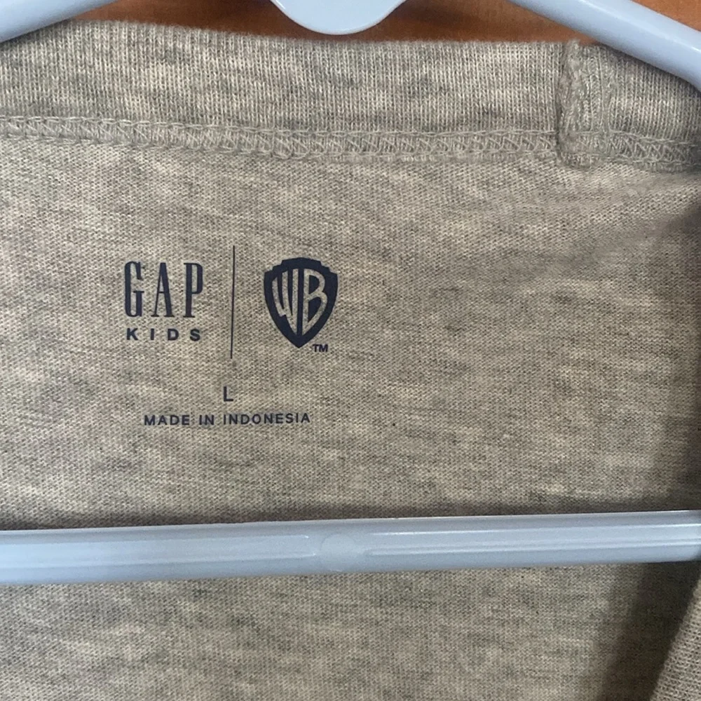 NWT Gap Elf Christmas long sleeve gray, size 10/Lg